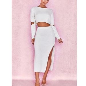 HOUSE OF CB “Tatum Sweater & Fernanda Skirt set”